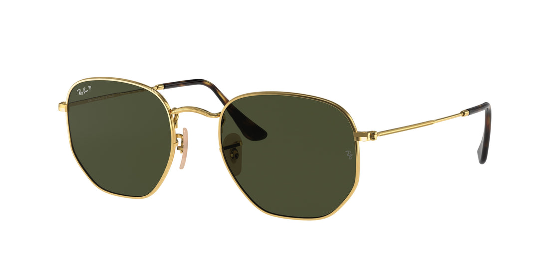 Sonnenbrillen ray-ban rb3548n hexagonal 001/58 unisex größe 51mm - Hauptansicht