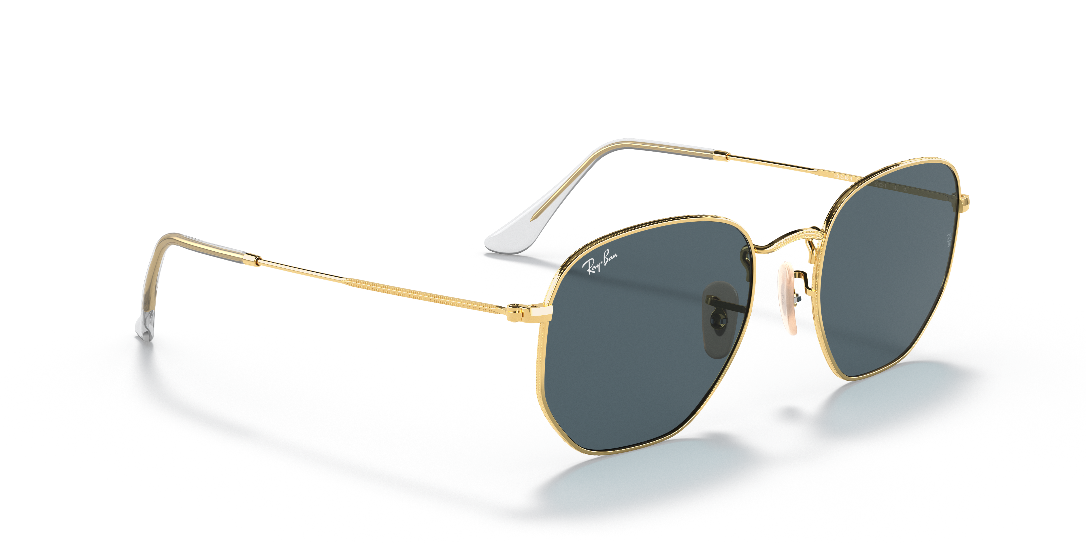 RAY-BAN RB3548N HEXAGONAL 001/R5 51 - 14