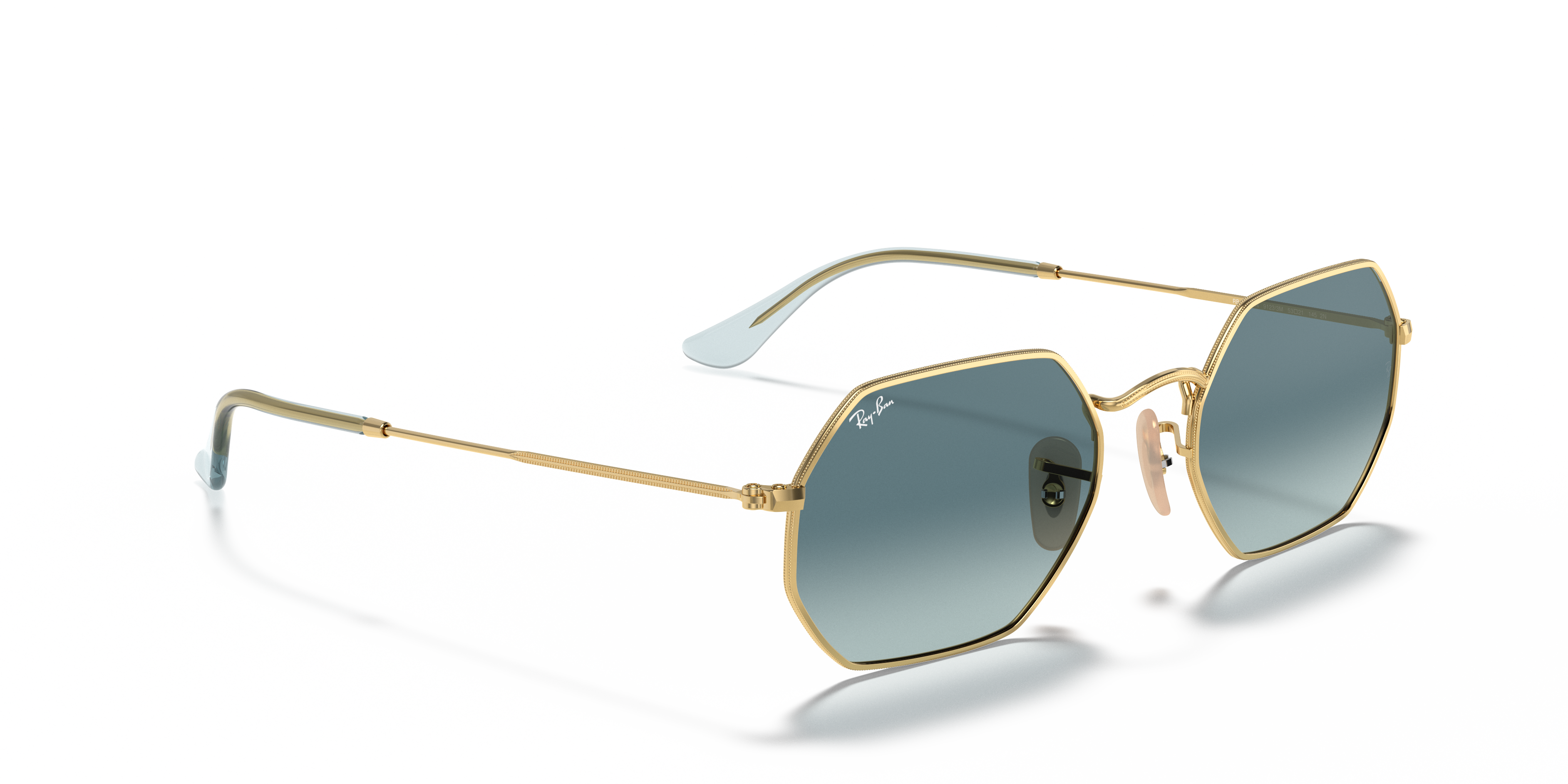 RAY-BAN RB3556N OCTAGONAL 91233M 53