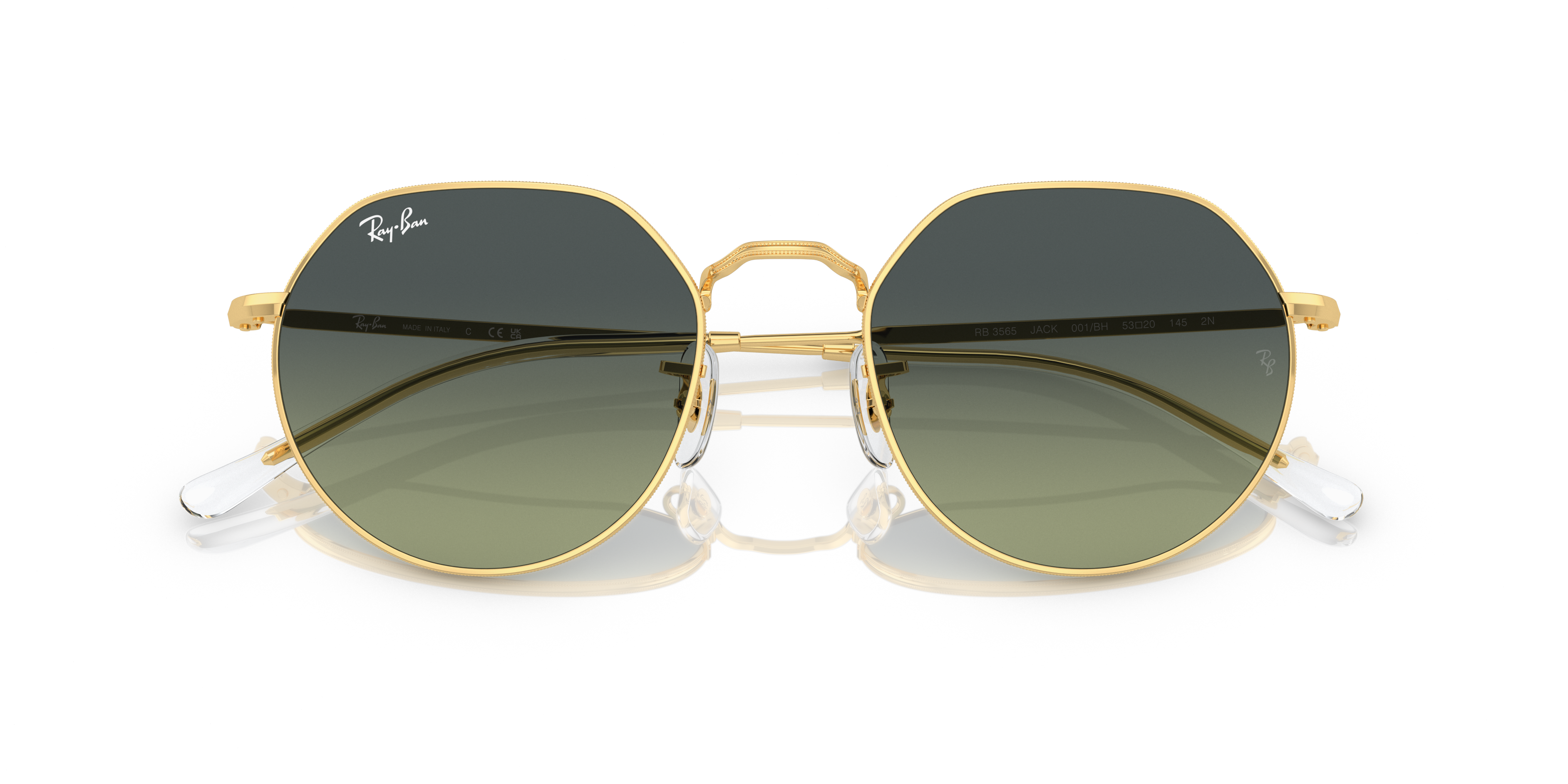 RAY-BAN RB3565 JACK 001/BH 55