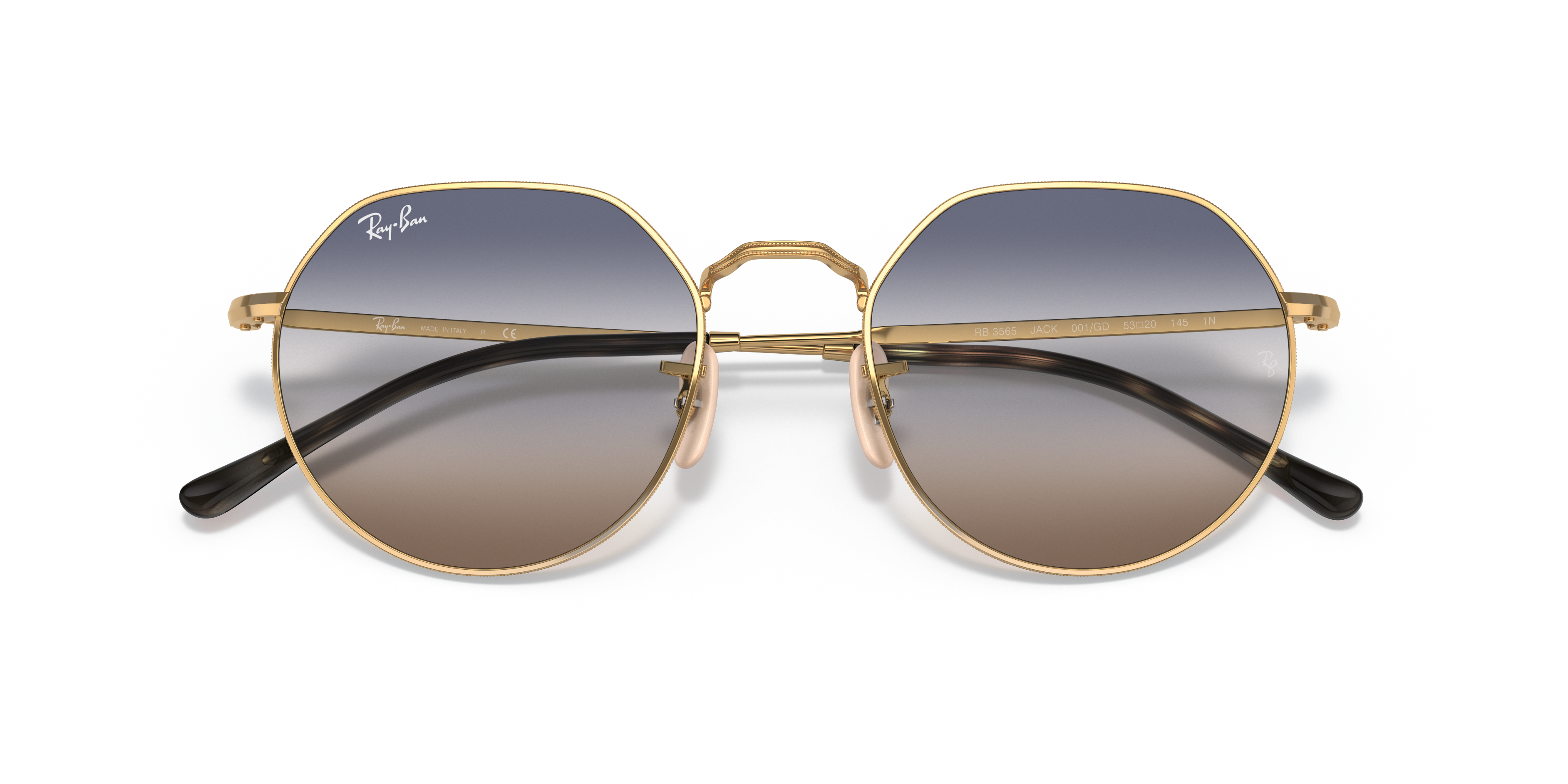 RAY-BAN RB3565 JACK 001/GD 51