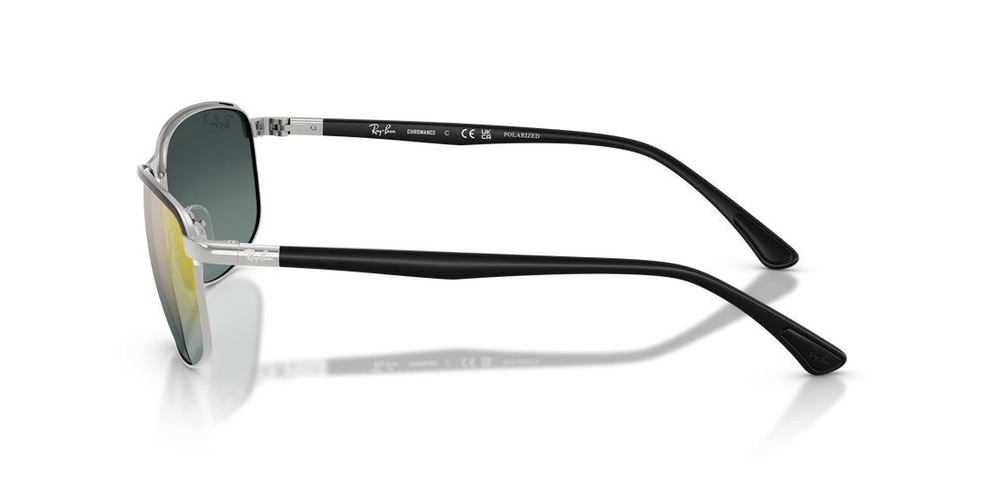 Sonnenbrillen ray-ban rb3671ch chromance 9144j0 negro pillow unisex größe 60mm - Detailansicht