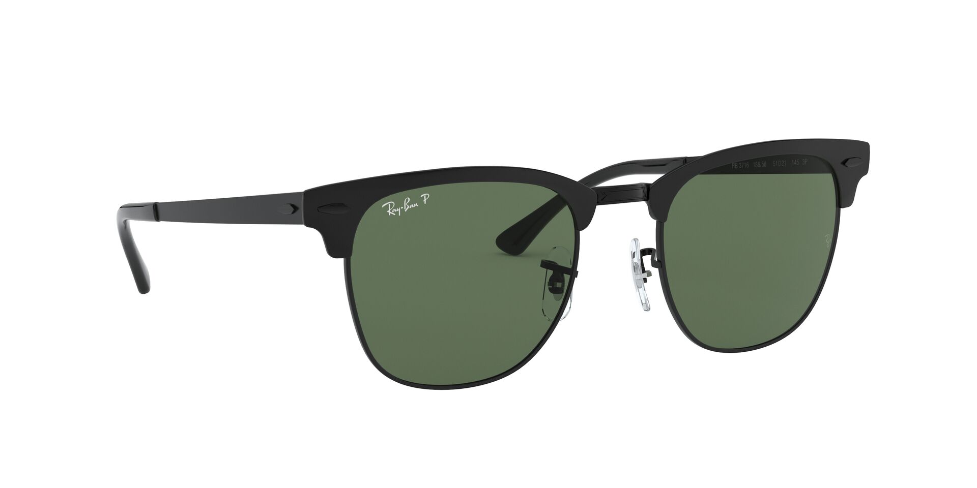 RAY-BAN RB3716 CLUBMASTER METAL 186/58 51