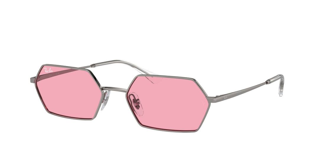 Sunglasses ray-ban rb3728 yevi 004/84 gris unisex size 55mm - Main view