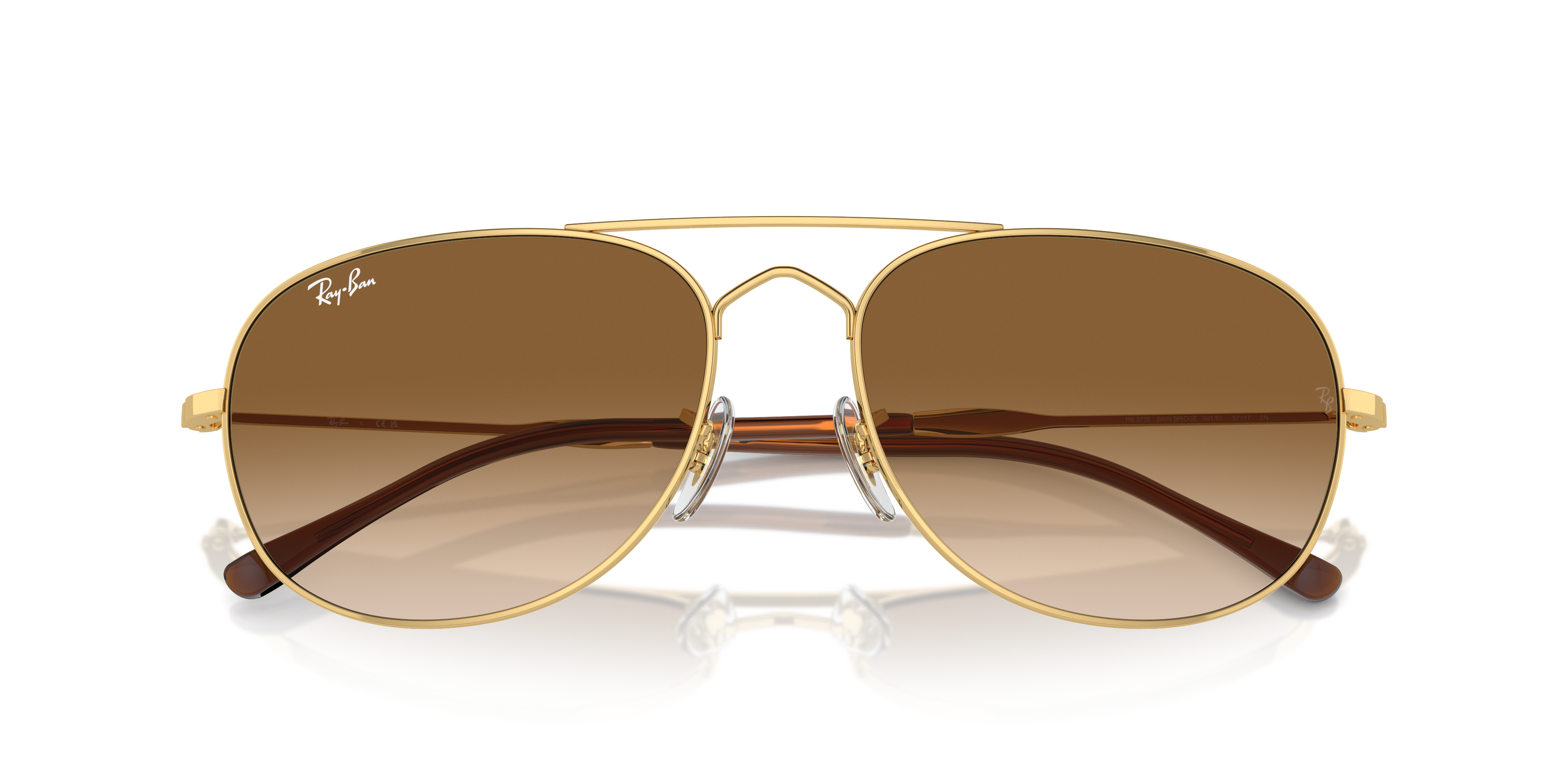 RAY-BAN RB3735 BAIN BRIDGE 001/51 57 - 10