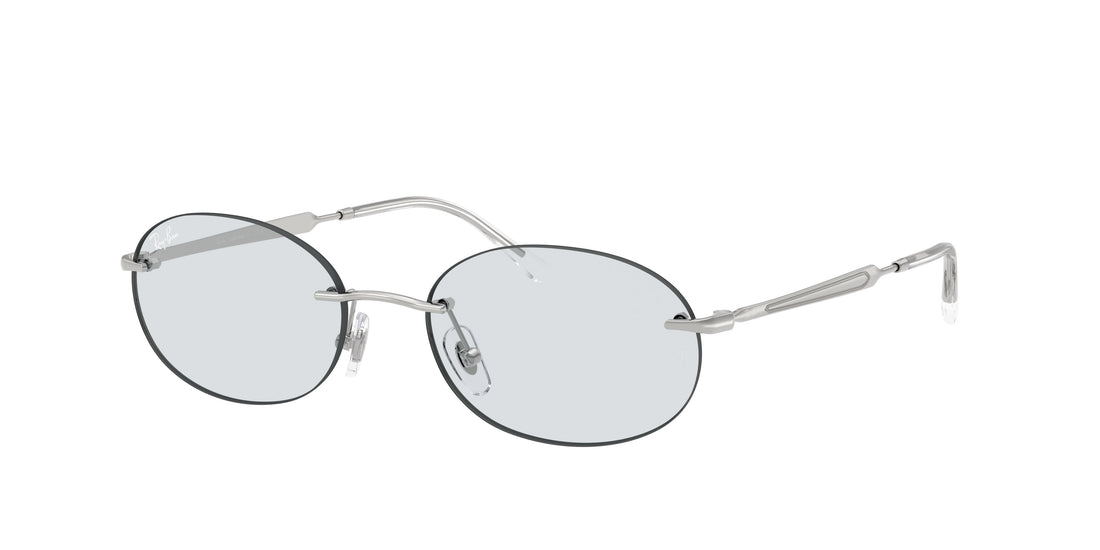 Sonnenbrillen ray-ban rb3767 003/mf plateado oval unisex größe 54mm - Hauptansicht