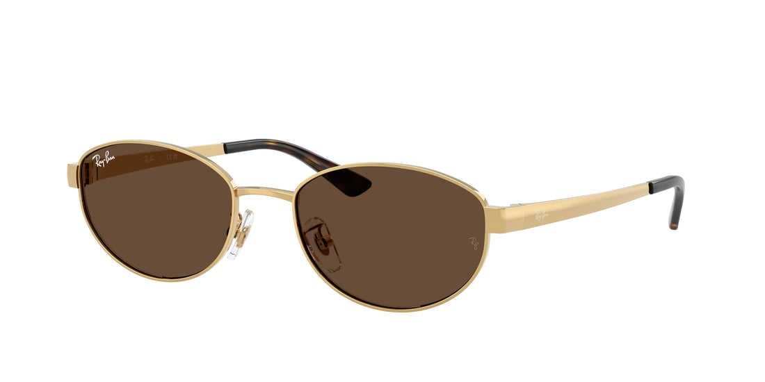 Lunettes de soleil ray-ban rb3774d 001/73 dorado oval unisex taille 55mm - Vue principale