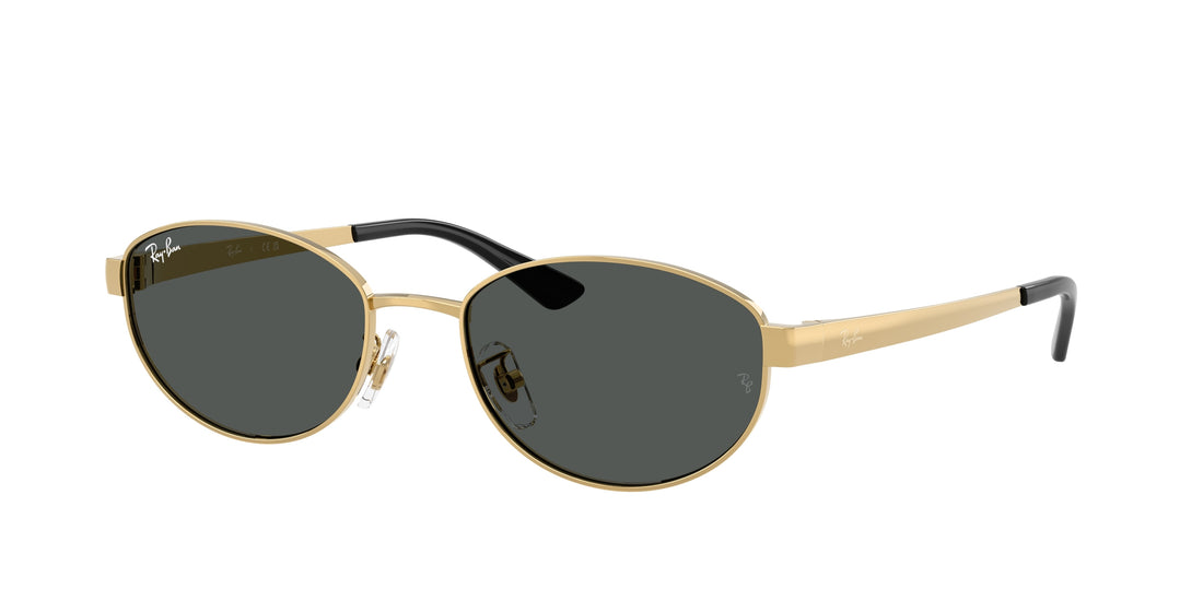 Sonnenbrillen ray-ban rb3774d 001/87 gold oval unisex größe 55mm - Hauptansicht
