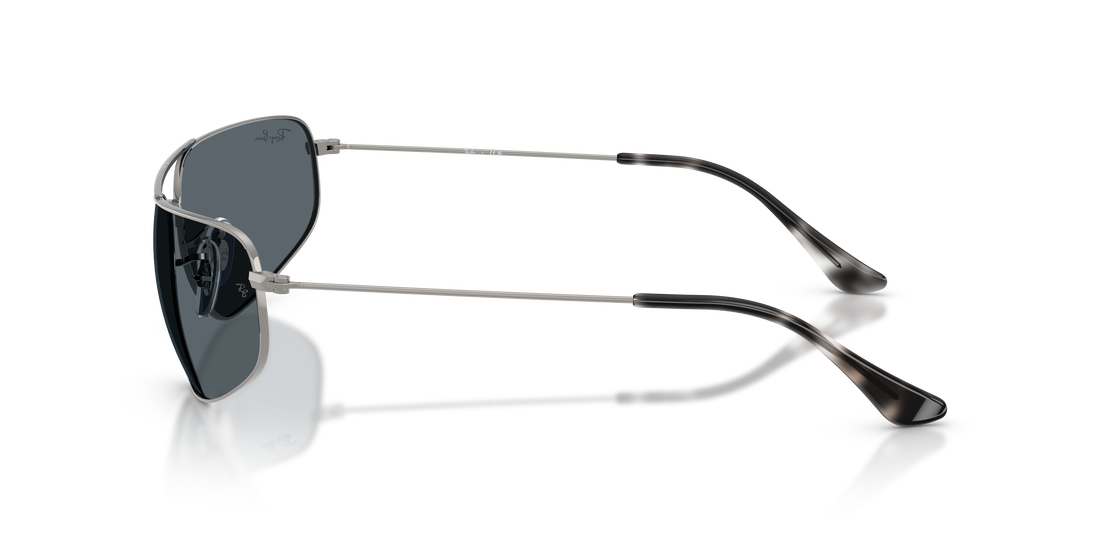 Occhiali da sole ray-ban rb3780 004/r5 gris rectangular unisex taglia 63mm - Vista dettagliata