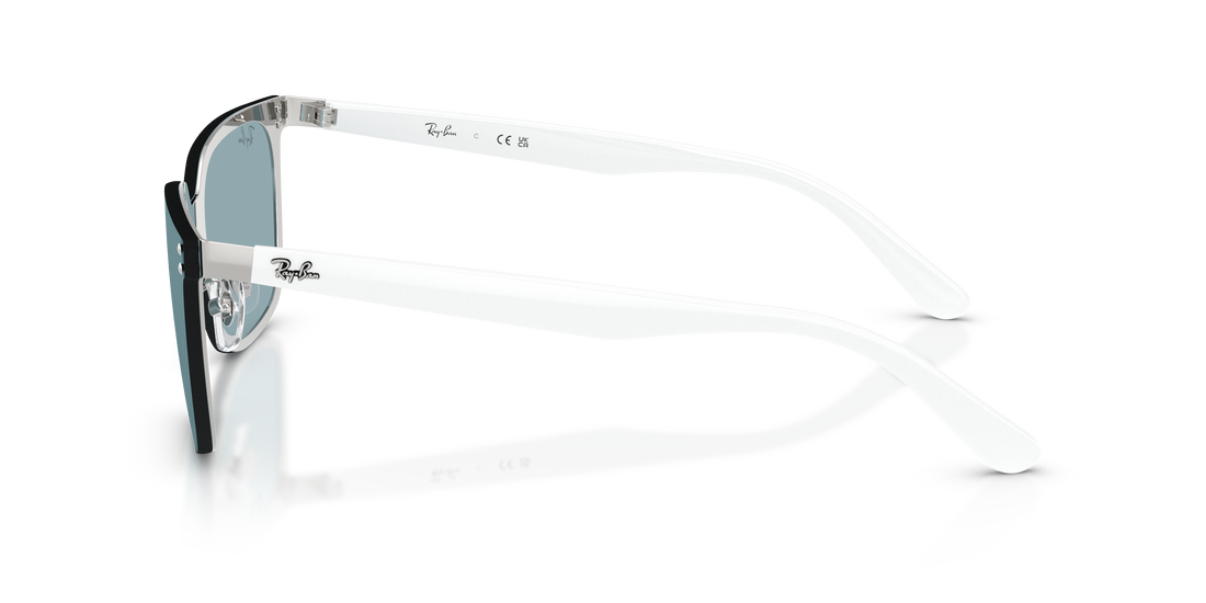 Lunettes de soleil ray-ban rb3784d 003/80 plateado square unisex taille 45mm - Vue détaillée