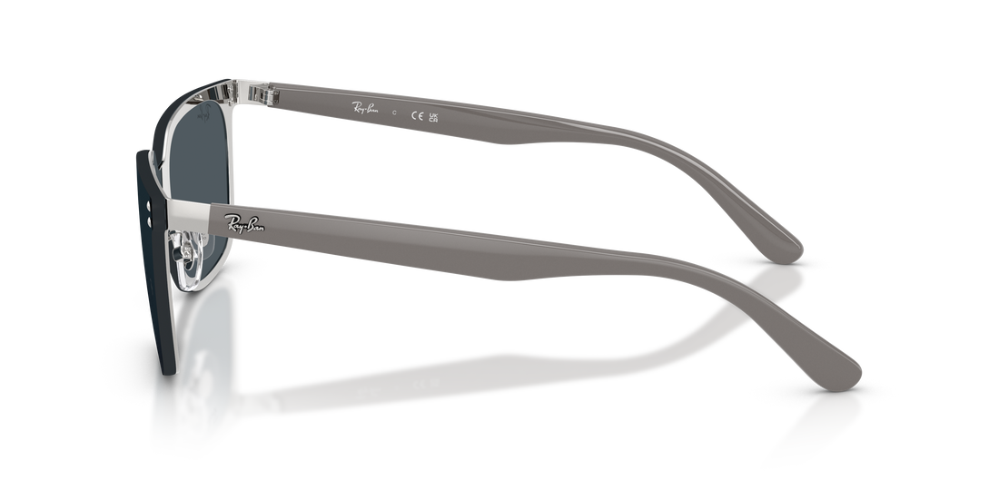 Lunettes de soleil ray-ban rb3784d 003/87 plateado square unisex taille 45mm - Vue détaillée