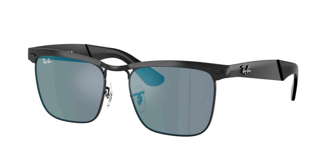 Occhiali da sole ray-ban rb3875 wayfarer deluxe 002/8o negro square unisex taglia 53mm - Vista principale