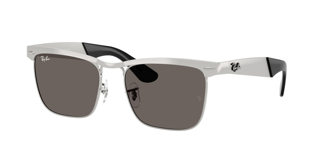 Occhiali da sole ray-ban rb3875 wayfarer deluxe 019/b1 plateado square unisex taglia 56mm - Vista principale
