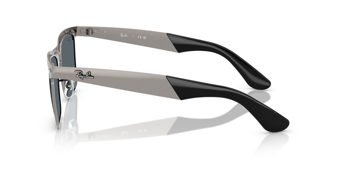 Sonnenbrillen ray-ban rb3875 wayfarer deluxe 029/r5 gunmetal square unisex größe 53mm - Detailansicht