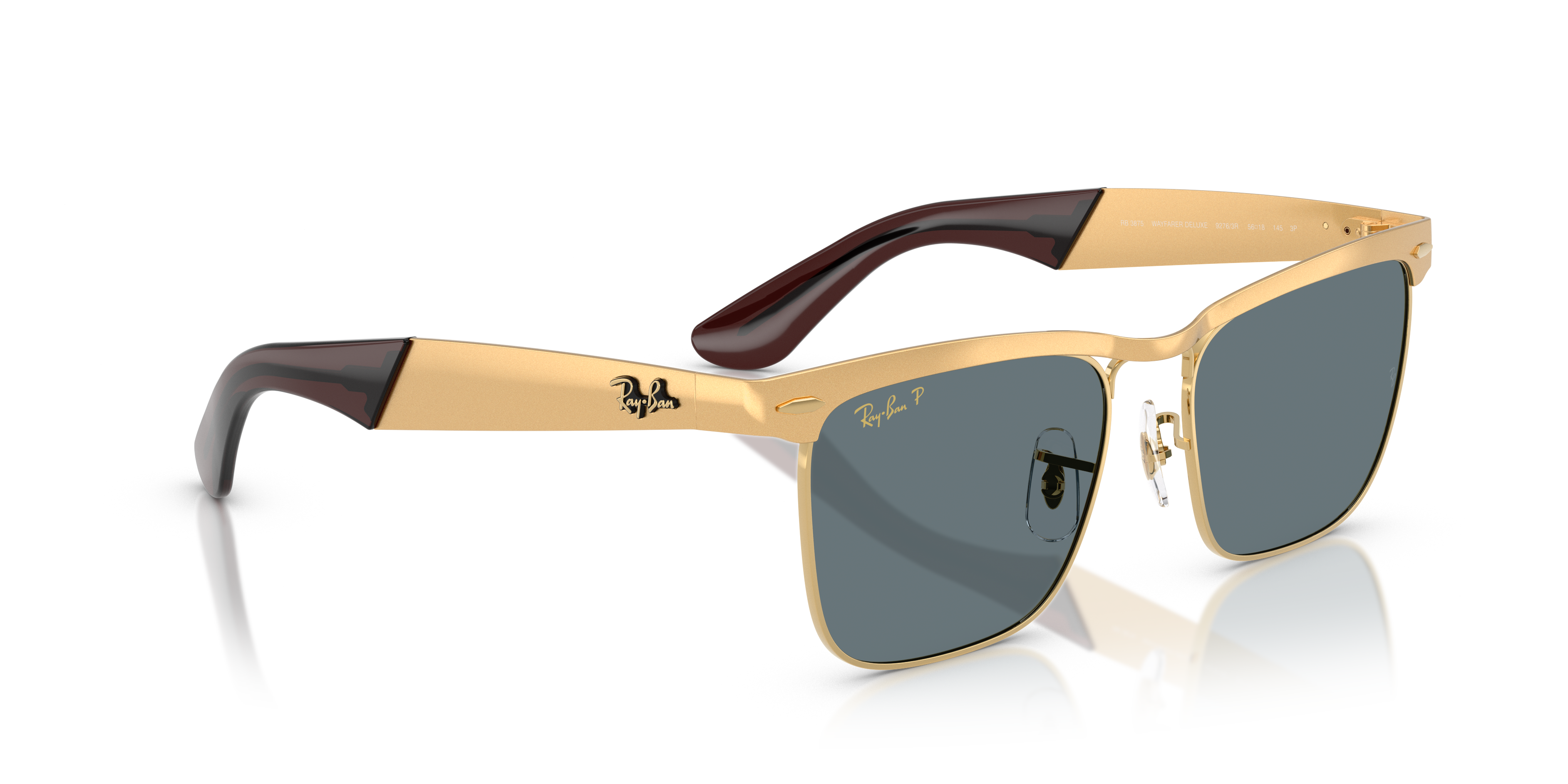 RAY-BAN RB3875 WAYFARER DELUXE 92763R 53