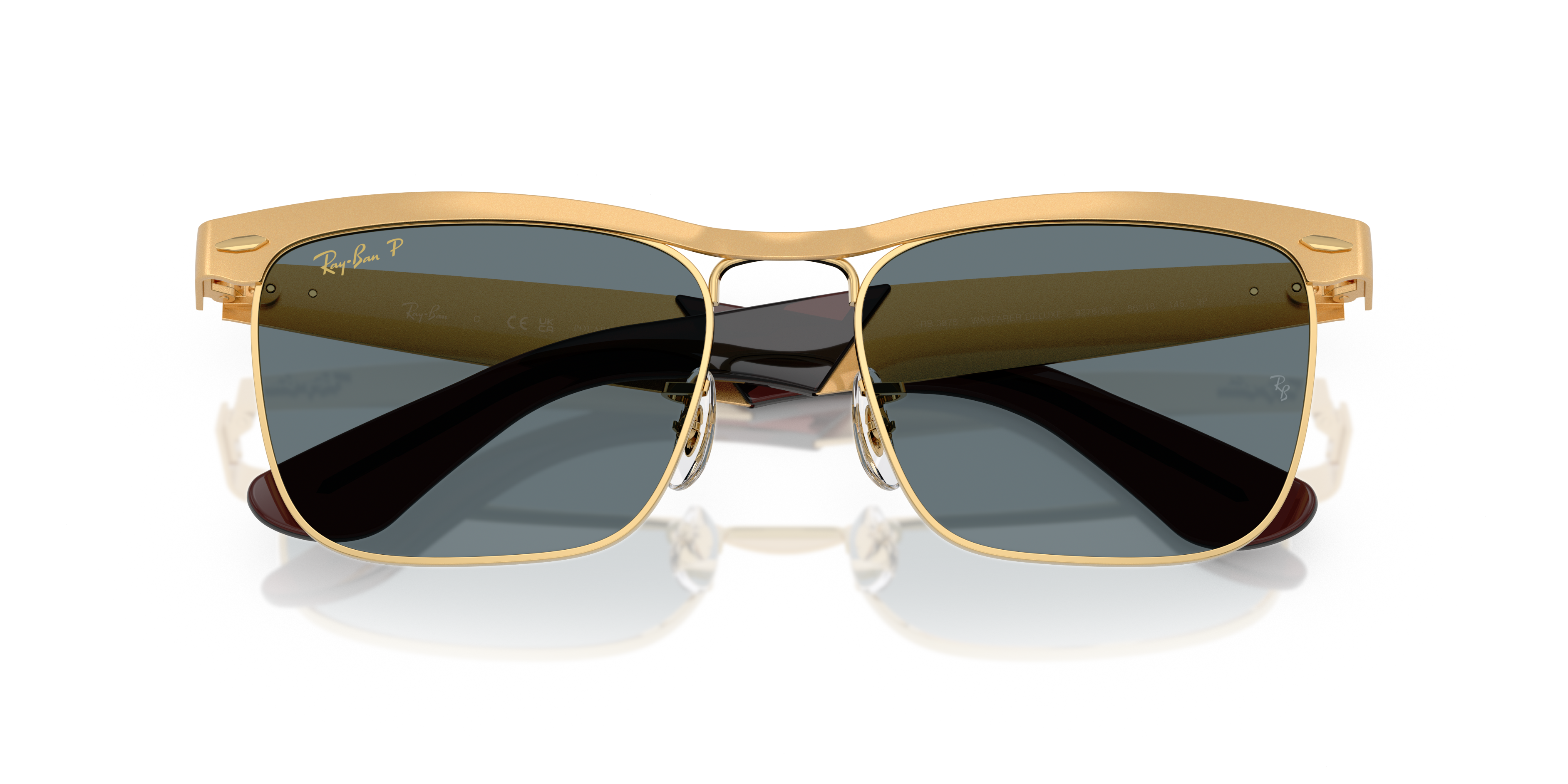 RAY-BAN RB3875 WAYFARER DELUXE 92763R 56