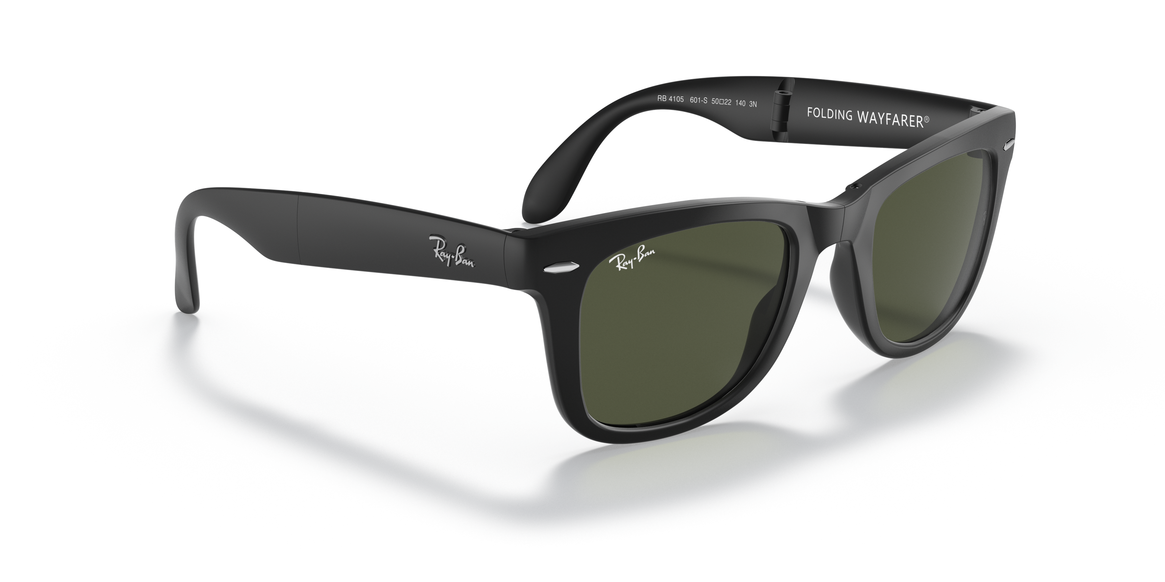 RAY-BAN RB4105 FOLDING WAYFARER 601S 54