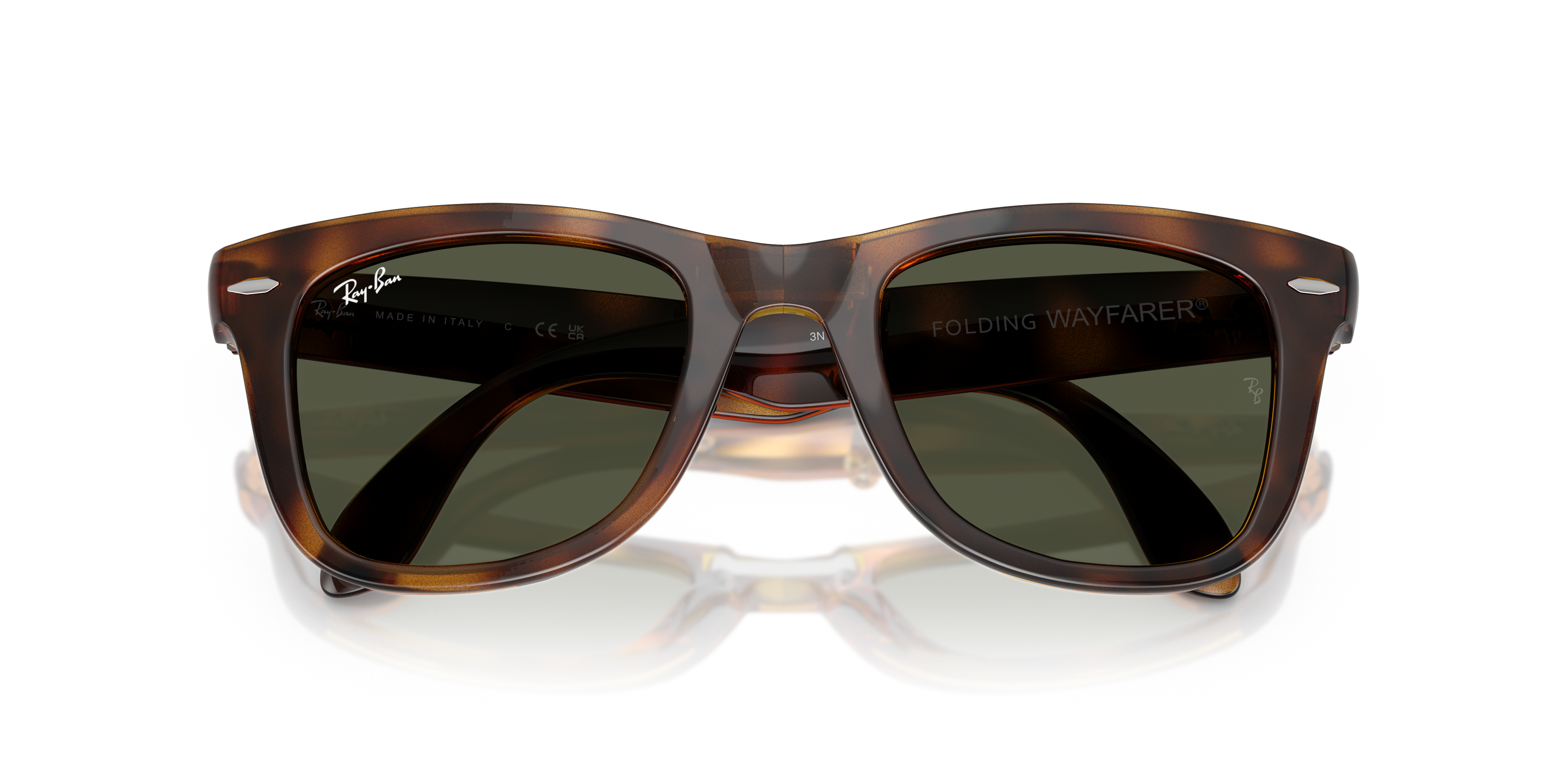 RAY-BAN RB4105 FOLDING WAYFARER 710/31 50