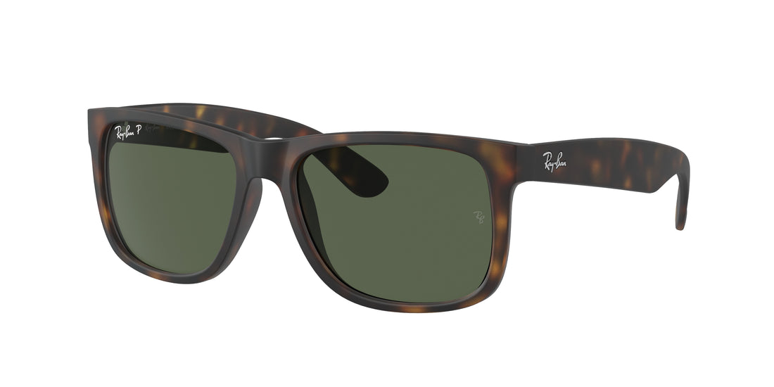 Occhiali da sole ray-ban rb4165 justin 865/9a havana square masculino taglia 55mm - Vista principale
