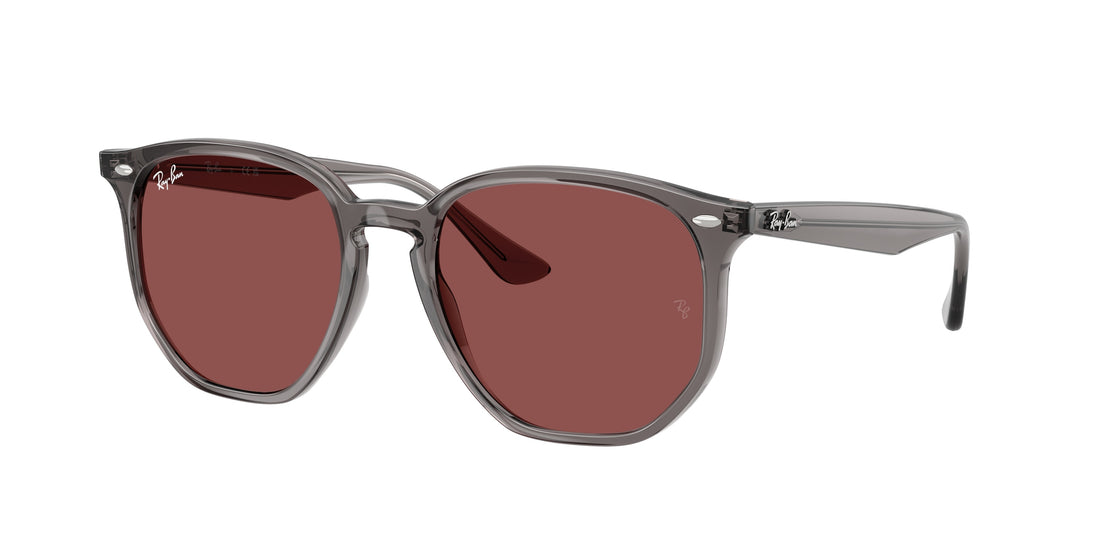 Occhiali da sole ray-ban rb4306 687375 gris irregular unisex taglia 54mm - Vista principale