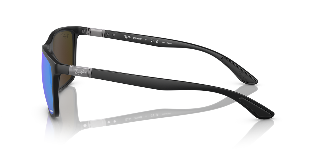 Lunettes de soleil ray-ban rb4385 601sa1 masculino taille 58mm - Vue détaillée