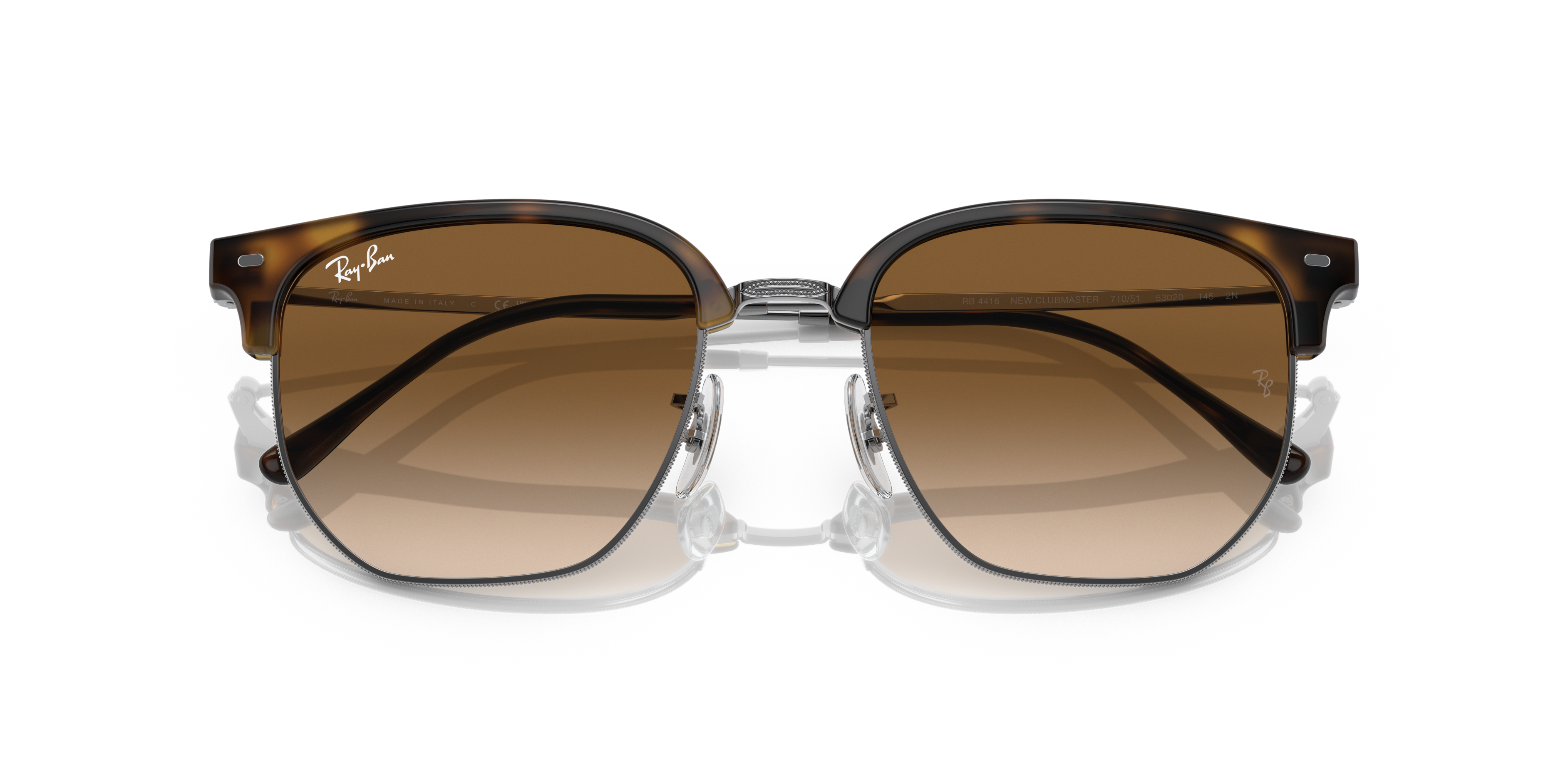RAY-BAN RB4416 NEW CLUBMASTER 710/51 51
