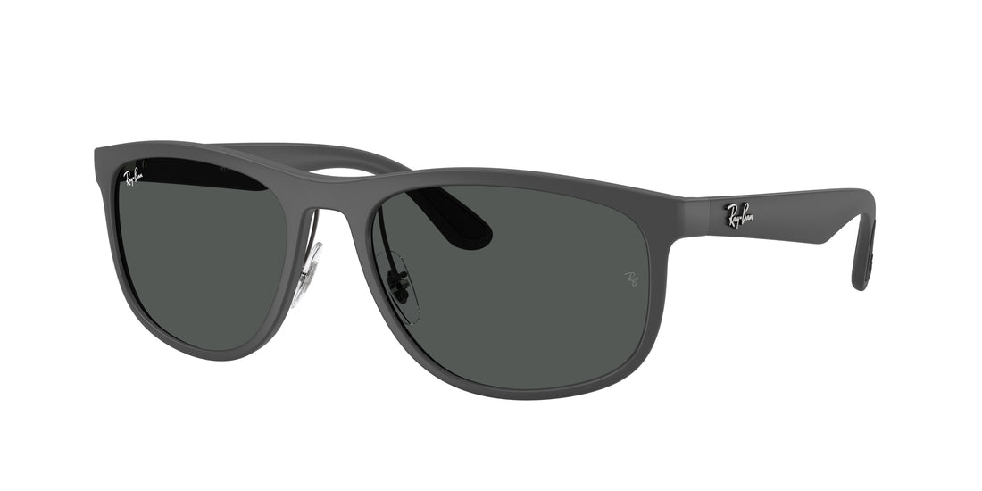 Lunettes de soleil ray-ban rb4468 601787 gris square unisex taille 59mm - Vue principale