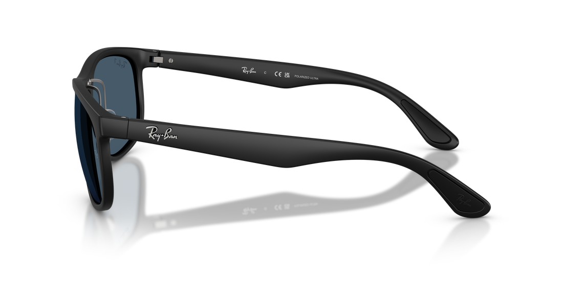 Occhiali da sole ray-ban rb4468 601s1c negro square unisex taglia 59mm - Vista dettagliata