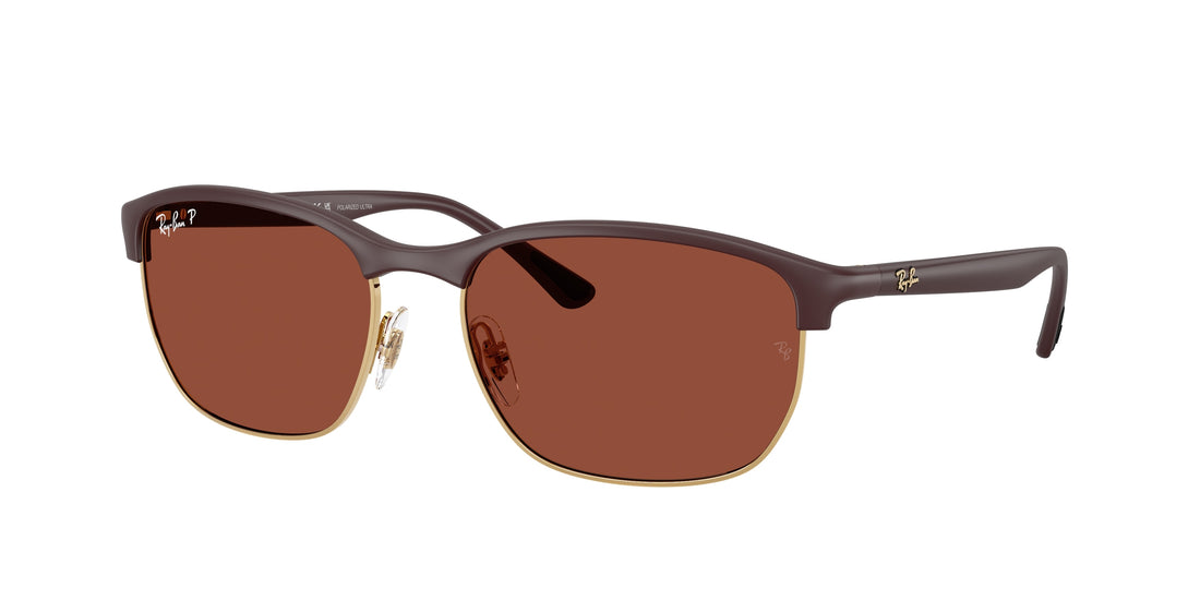 Lunettes de soleil ray-ban rb4469 64451b violeta square unisex taille 59mm - Vue principale
