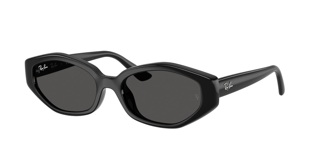 Óculos de sol ray-ban rb4473d 667787 negro irregular unisex tamanho 56mm - Vista principal