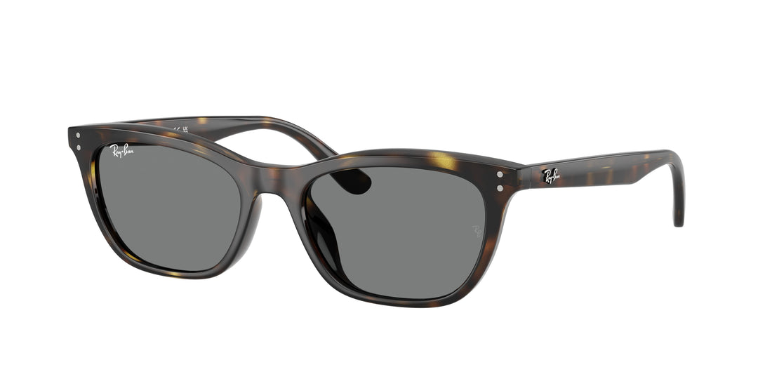 Lunettes de soleil ray-ban rb4474d 710/87 havana irregular unisex taille 54mm - Vue principale