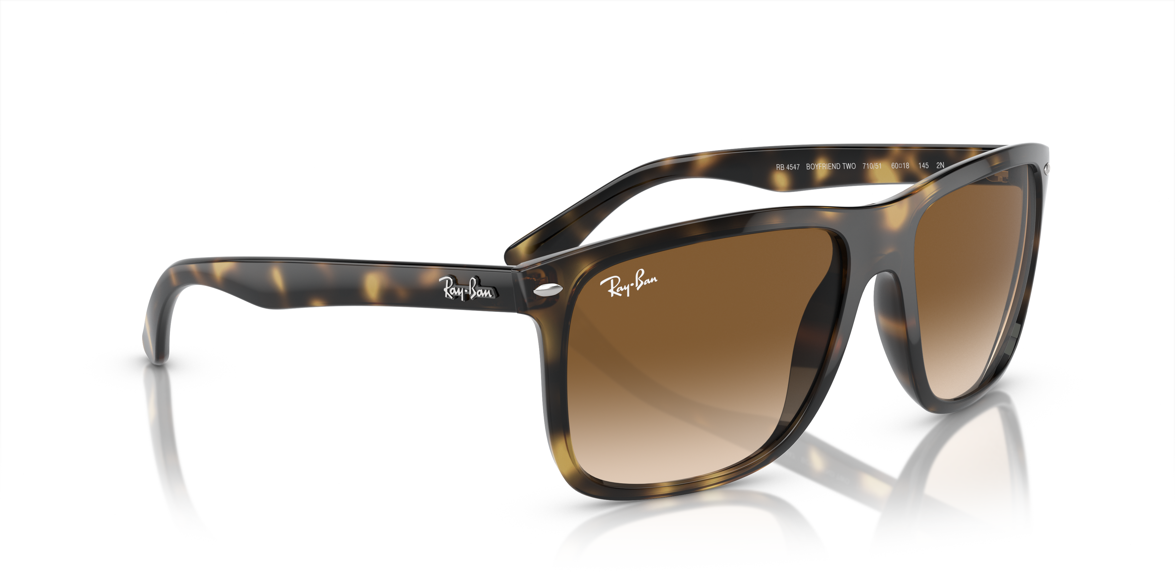 RAY-BAN RB4547 BOYFRIEND TWO 710/51 57