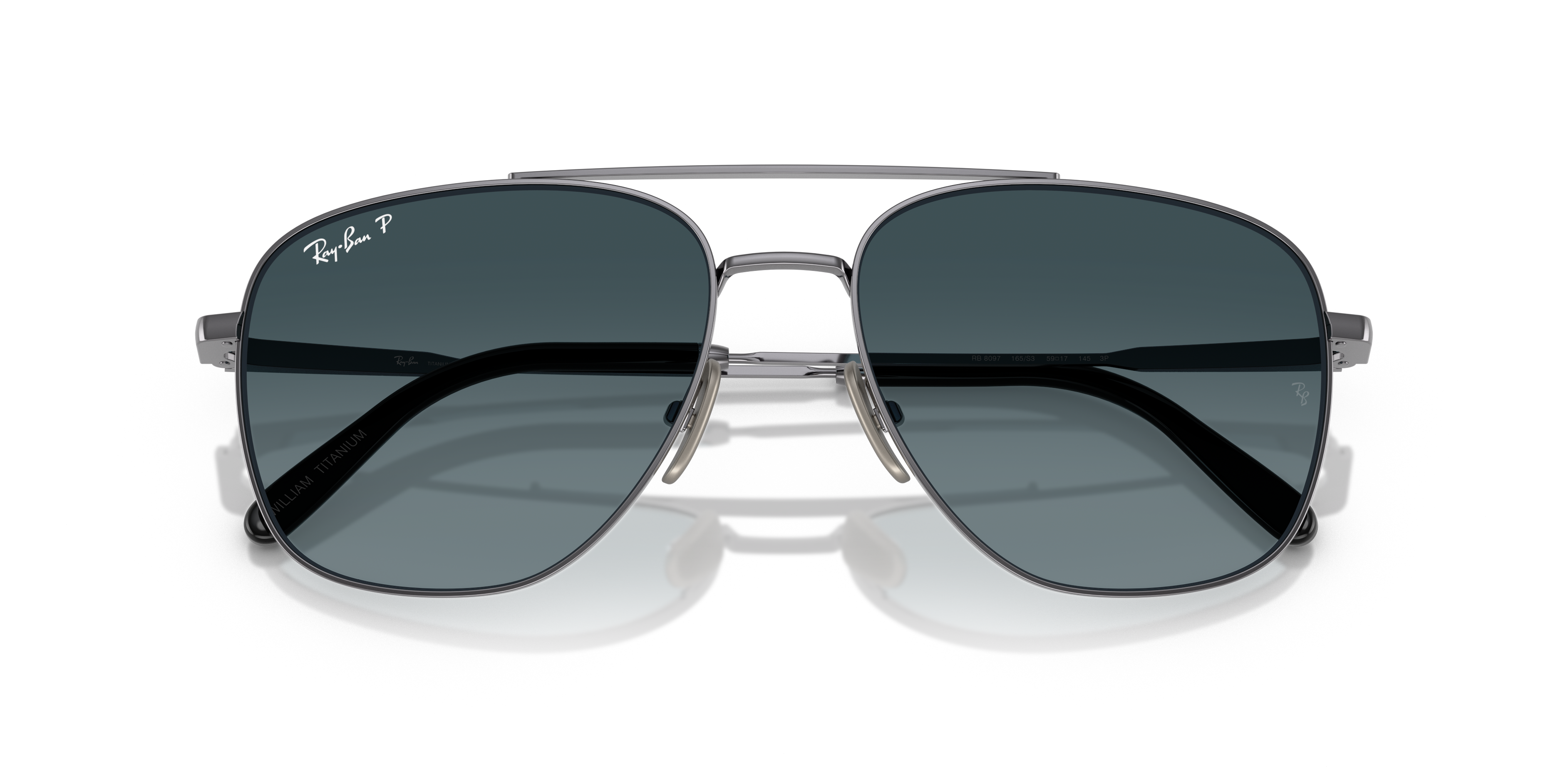 RAY-BAN RB8097 WILLIAM TITANIUM 165/S3 59