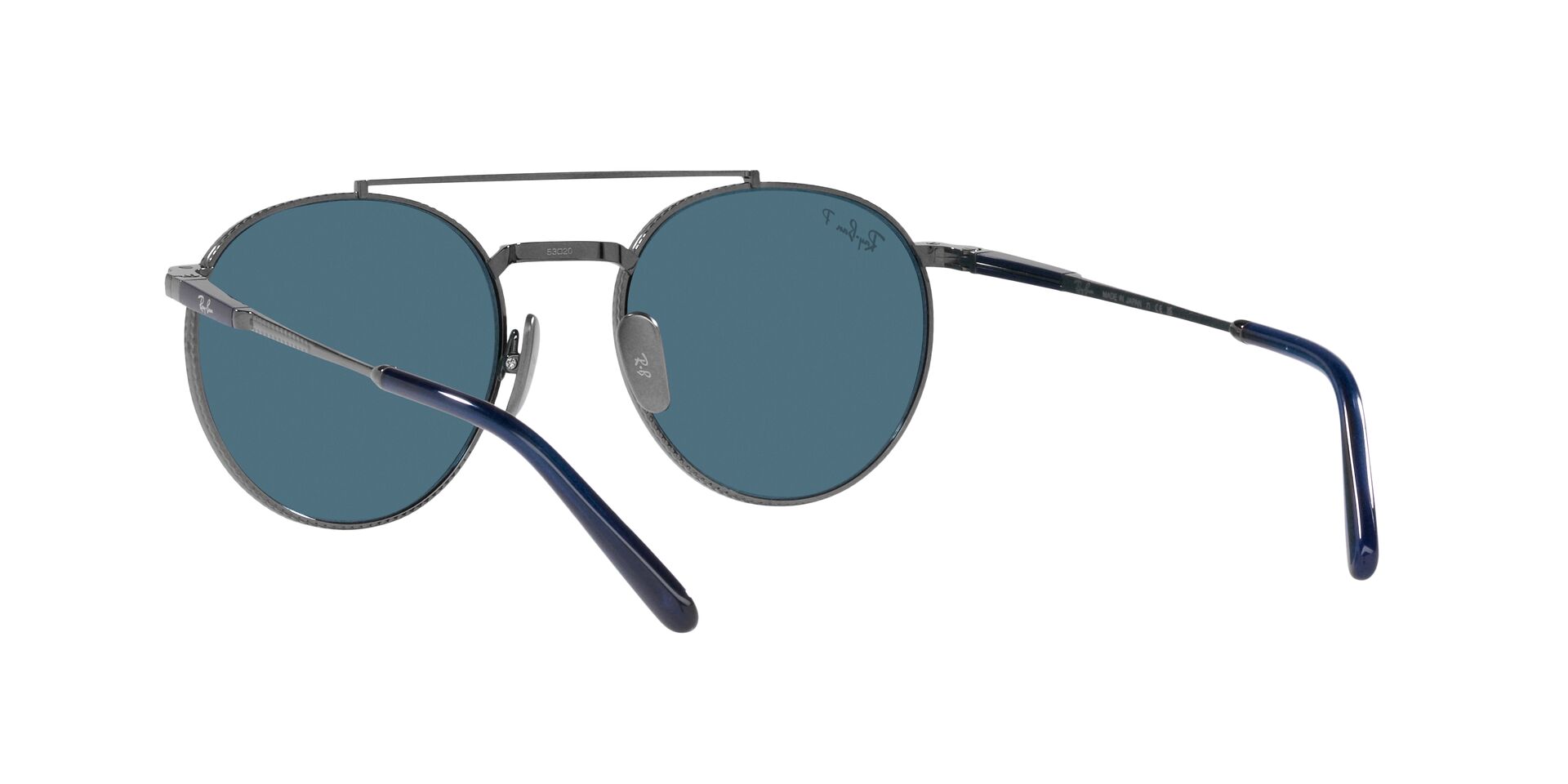 RAY-BAN RB8237 ROUND II TITANIUM 3142S2 53 - 8