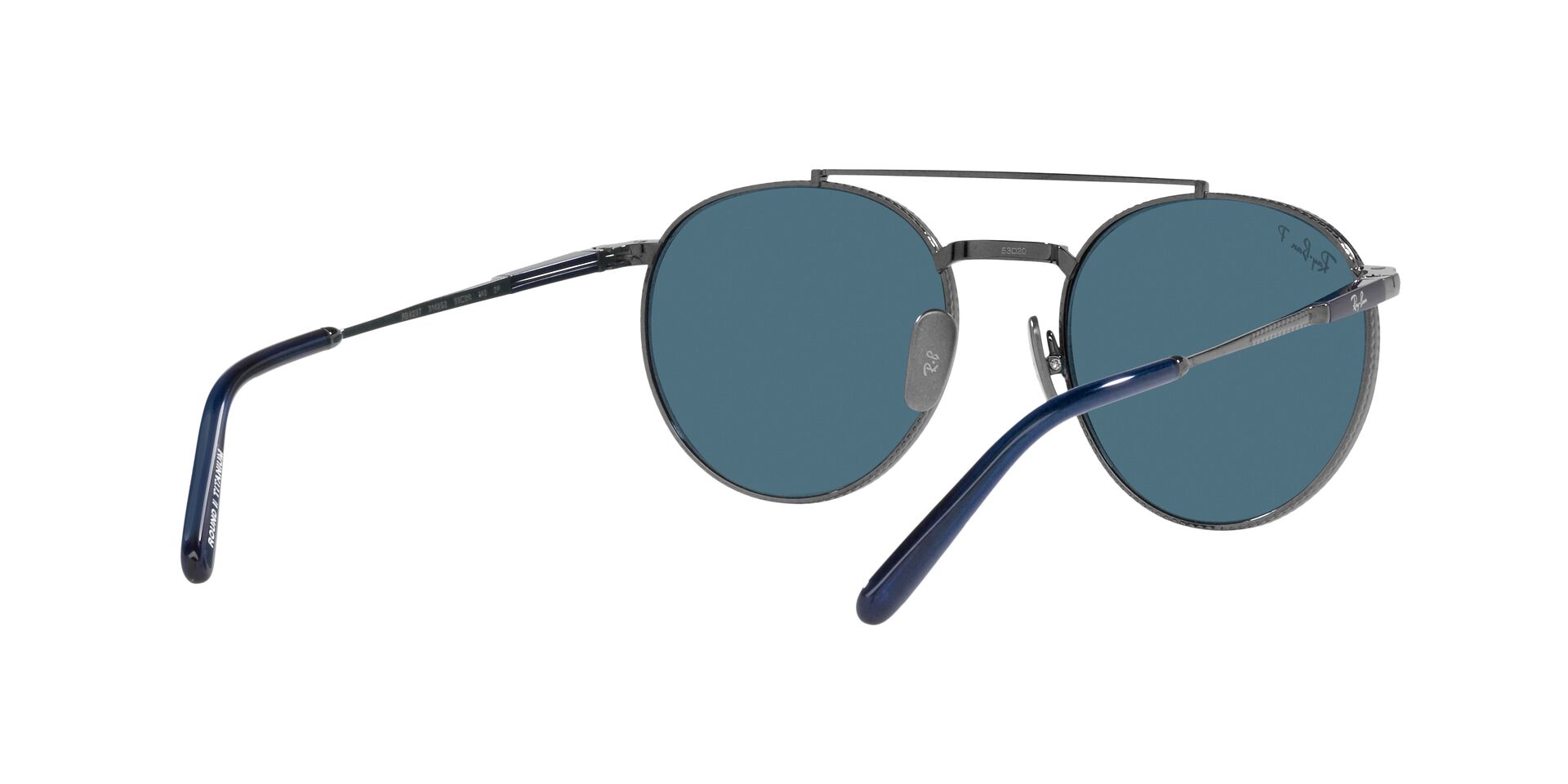 RAY-BAN RB8237 ROUND II TITANIUM 3142S2 53 - 10