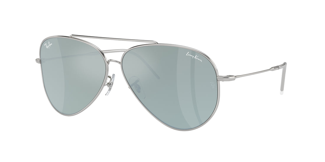 Lunettes de soleil ray-ban rbr0101s aviator reverse 003/30 plateado pilot unisex taille 59mm - Vue principale