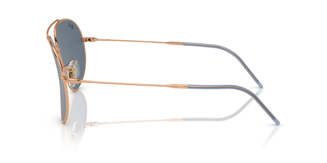 Occhiali da sole ray-ban rbr0101s aviator reverse 92023a 'pilot' pilot unisex taglia 59mm - Vista dettagliata