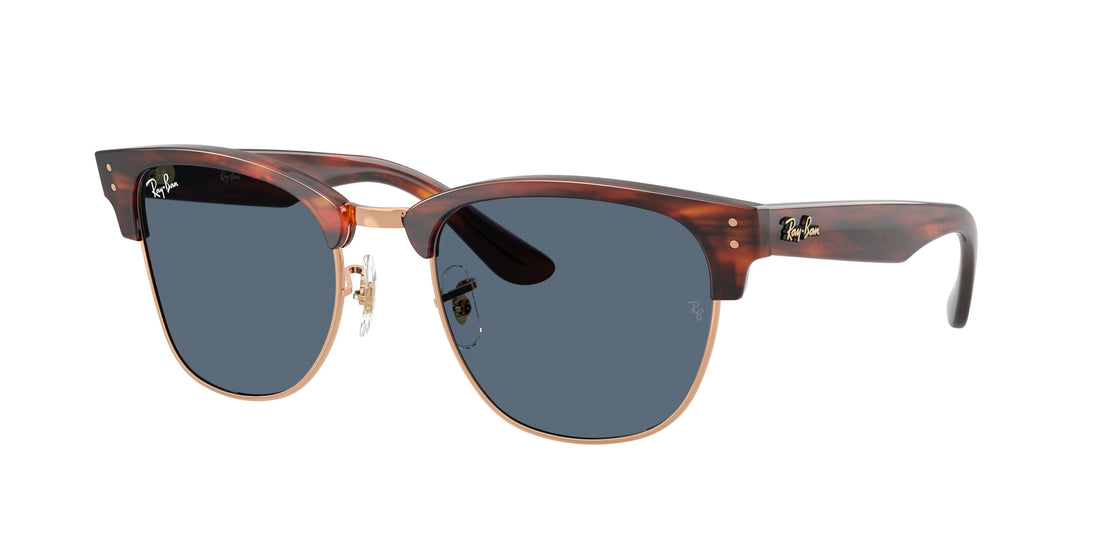 Occhiali da sole ray-ban rbr0504s clubmaster reverse 13983a oro square unisex taglia 54mm - Vista principale