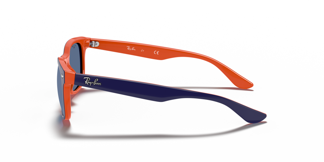 Sunglasses ray-ban junior rj9052s junior new wayfarer 178/80 . size 47mm - Detailed view