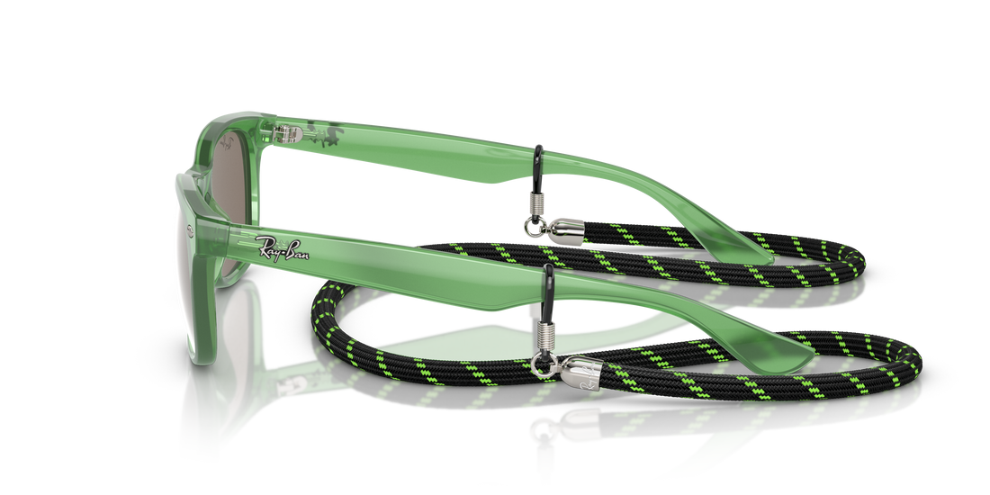 Sunglasses ray-ban junior rj9052s junior new wayfarer 71465a . size 47mm - Detailed view