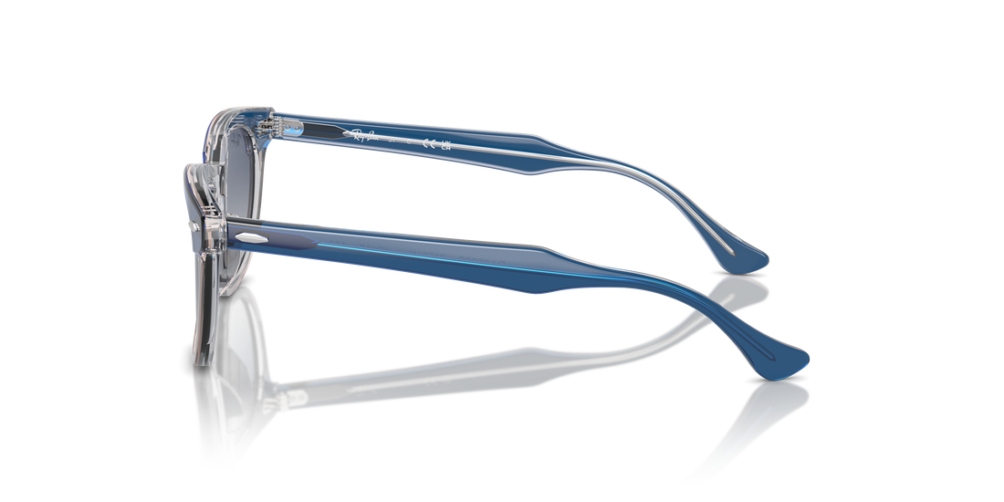 Sunglasses ray-ban junior rj9098s 71554l azul square unisex size 45mm - Detailed view