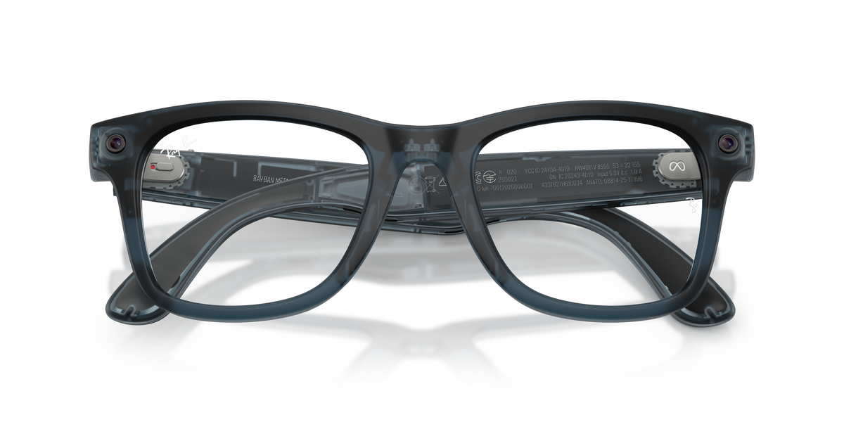 RAY-BAN META RW4011V WAYFARER OPTICS 8555 53