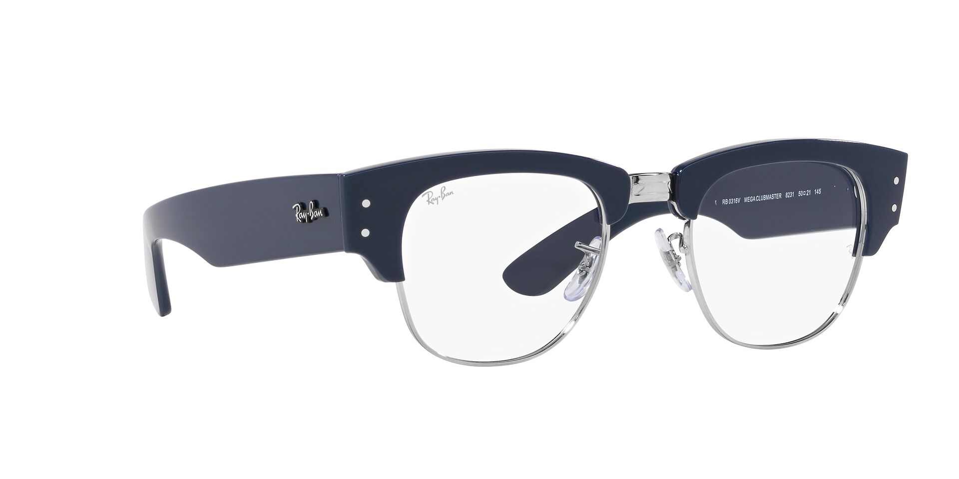 RAY-BAN RX0316V MEGA CLUBMASTER 8231 50