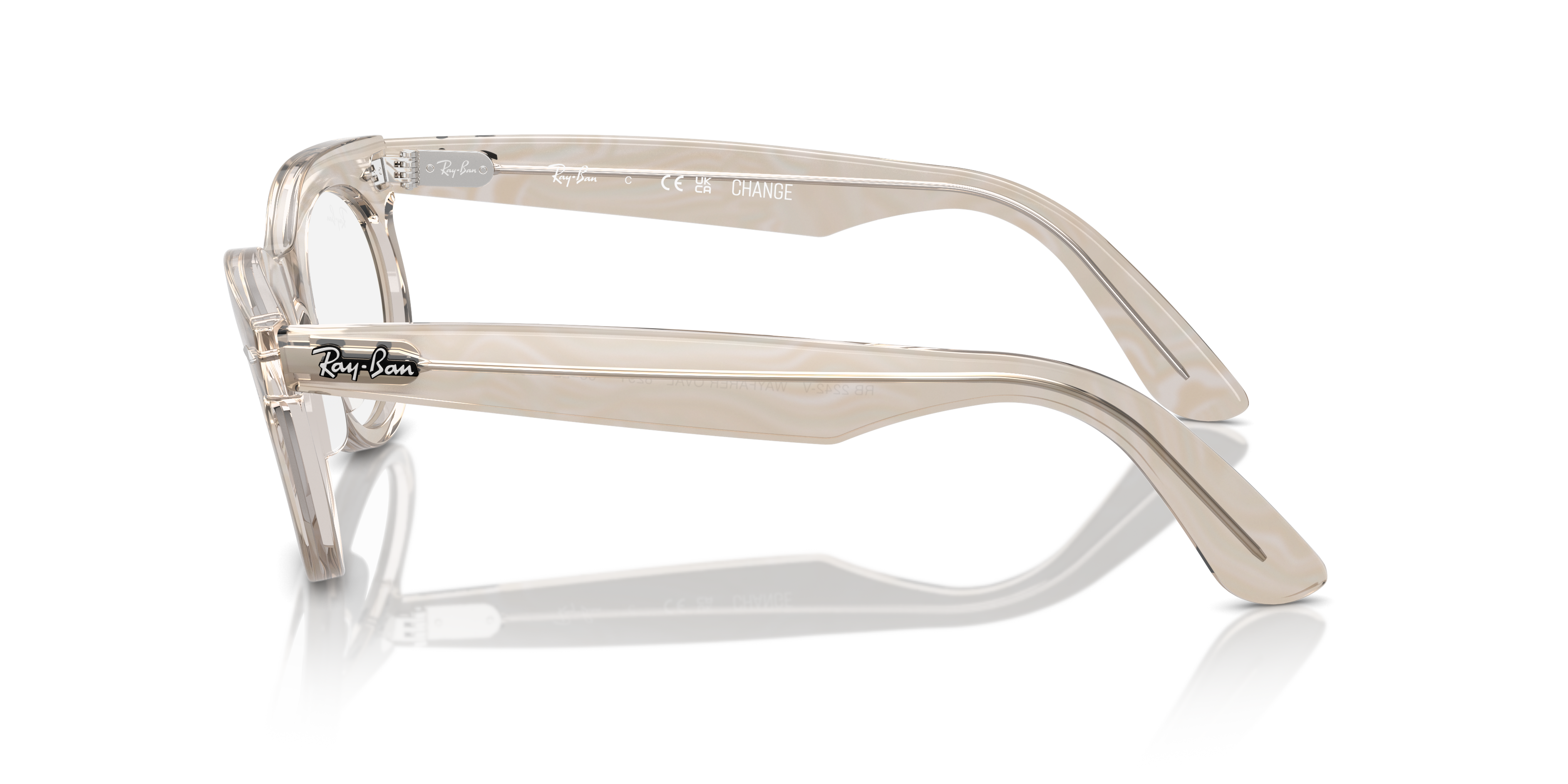 RAY-BAN RX2242V WAYFARER OVAL 8291 50