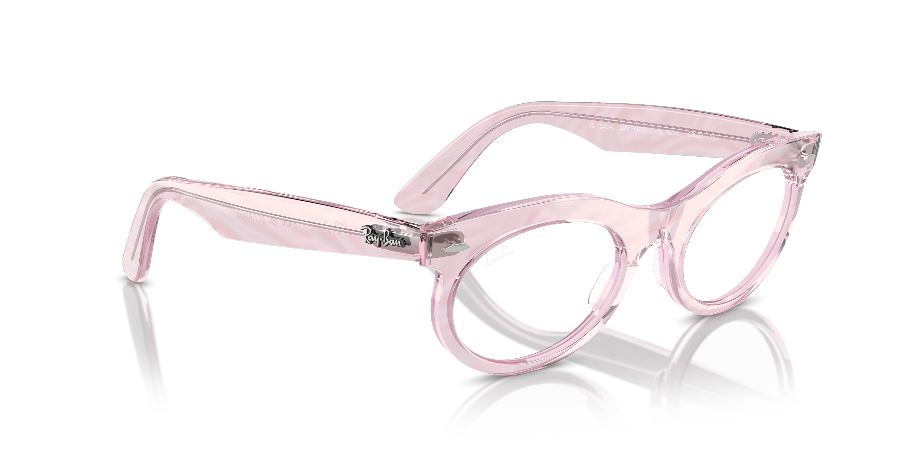 RAY-BAN RX2242V WAYFARER OVAL 8292 50 - 17