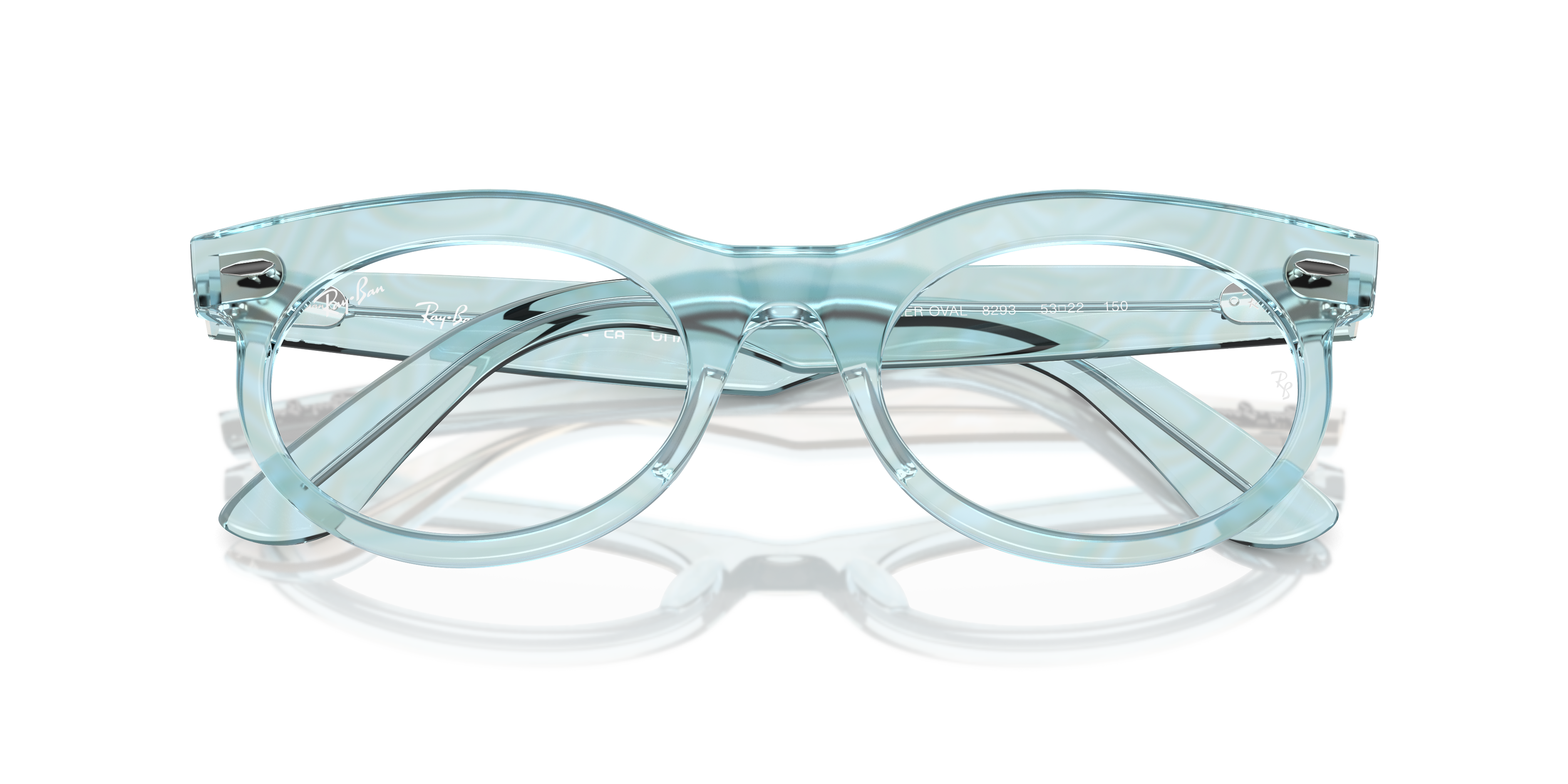 RAY-BAN RX2242V WAYFARER OVAL 8293 50