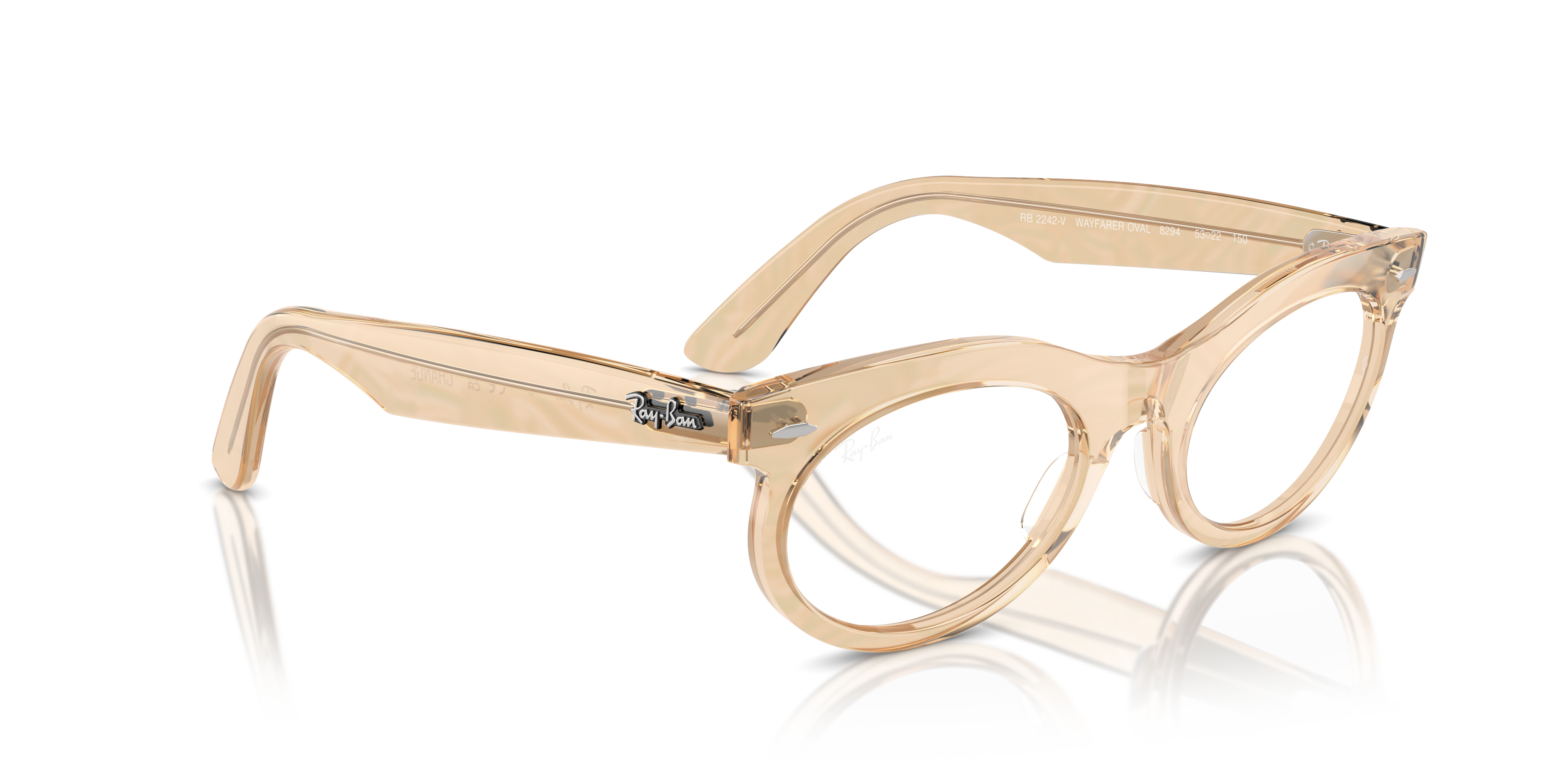 RAY-BAN RX2242V WAYFARER OVAL 8294 50