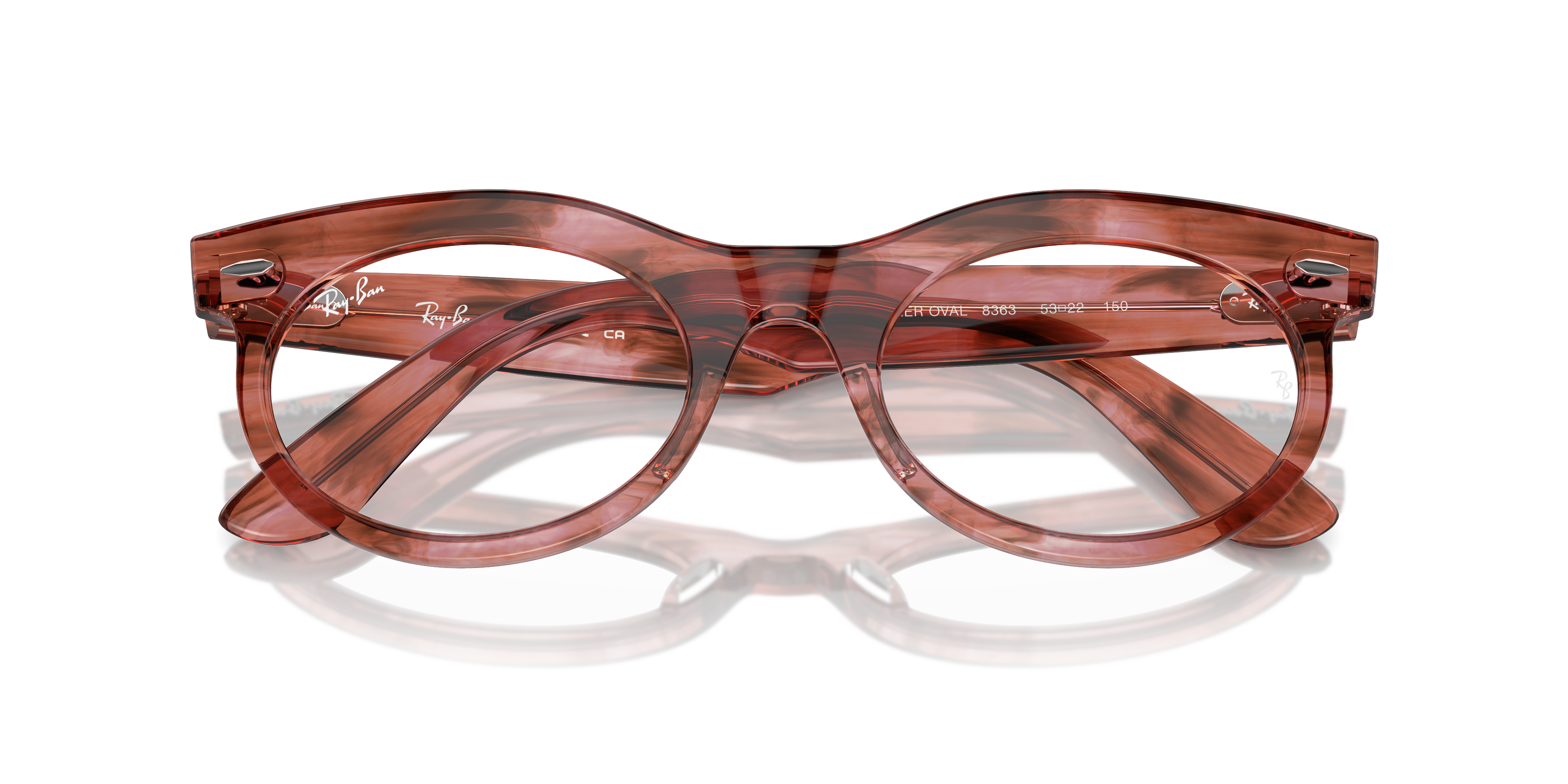 RAY-BAN RX2242V WAYFARER OVAL 8363 50