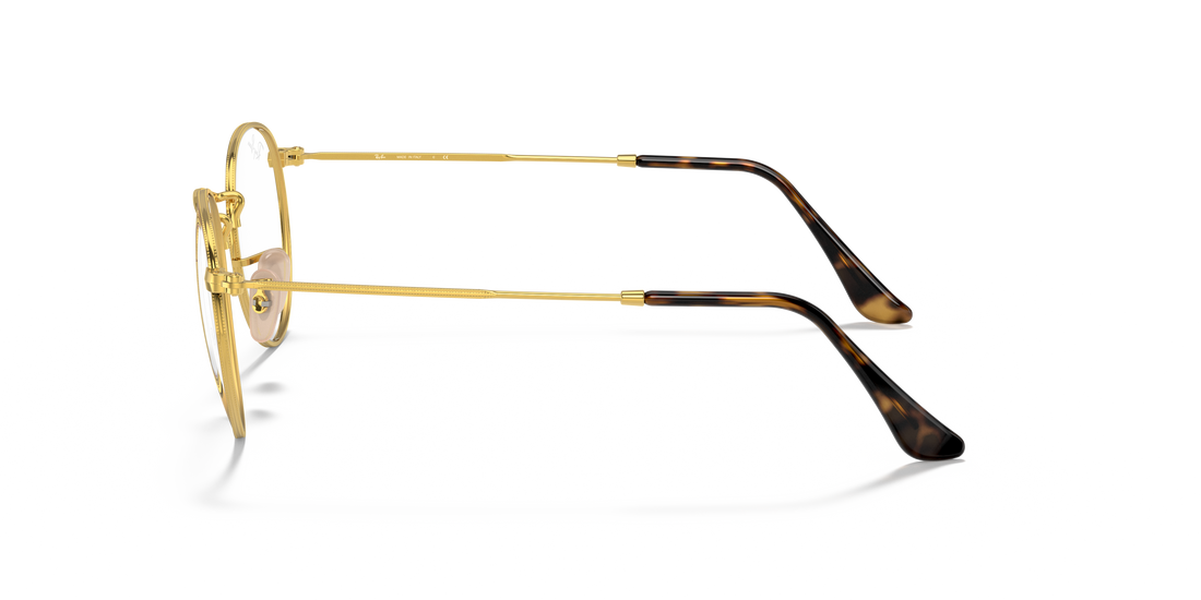 Brillen ray-ban rx3447v round metal 2945 . größe 47mm - Detailansicht