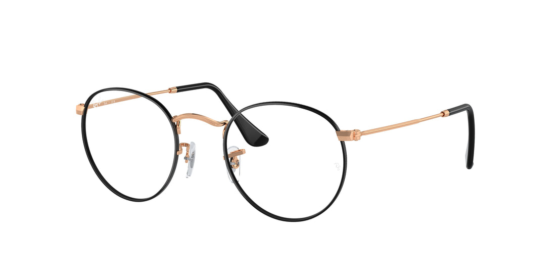 Occhiali da vista ray-ban rx3447v round metal 3173 negro . taglia 50mm - Vista principale